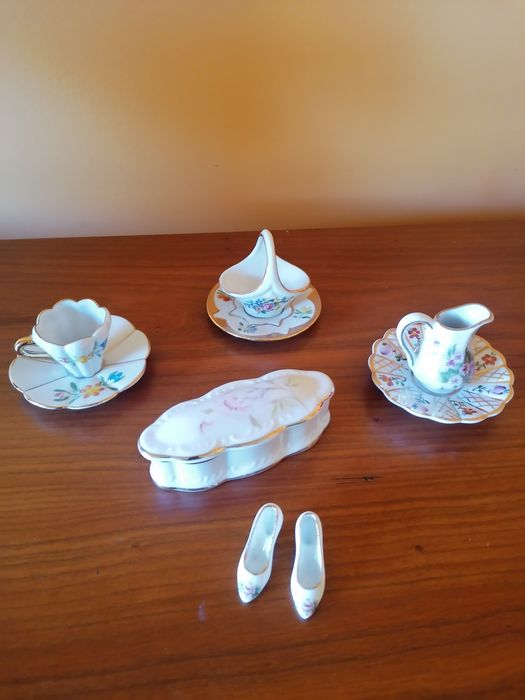 Conjunto peças mini decoração