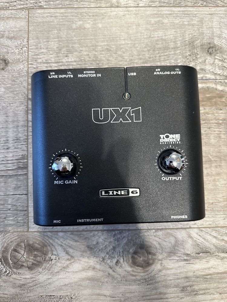 Line6 UX1 interfejs