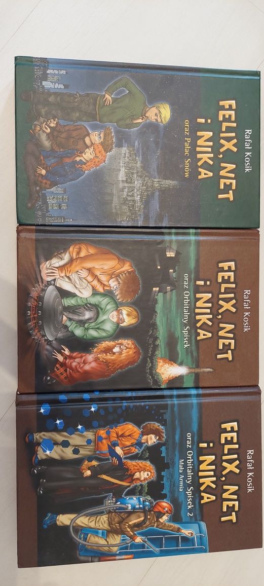 Felix, Net i Nika - Zestaw 3 książek