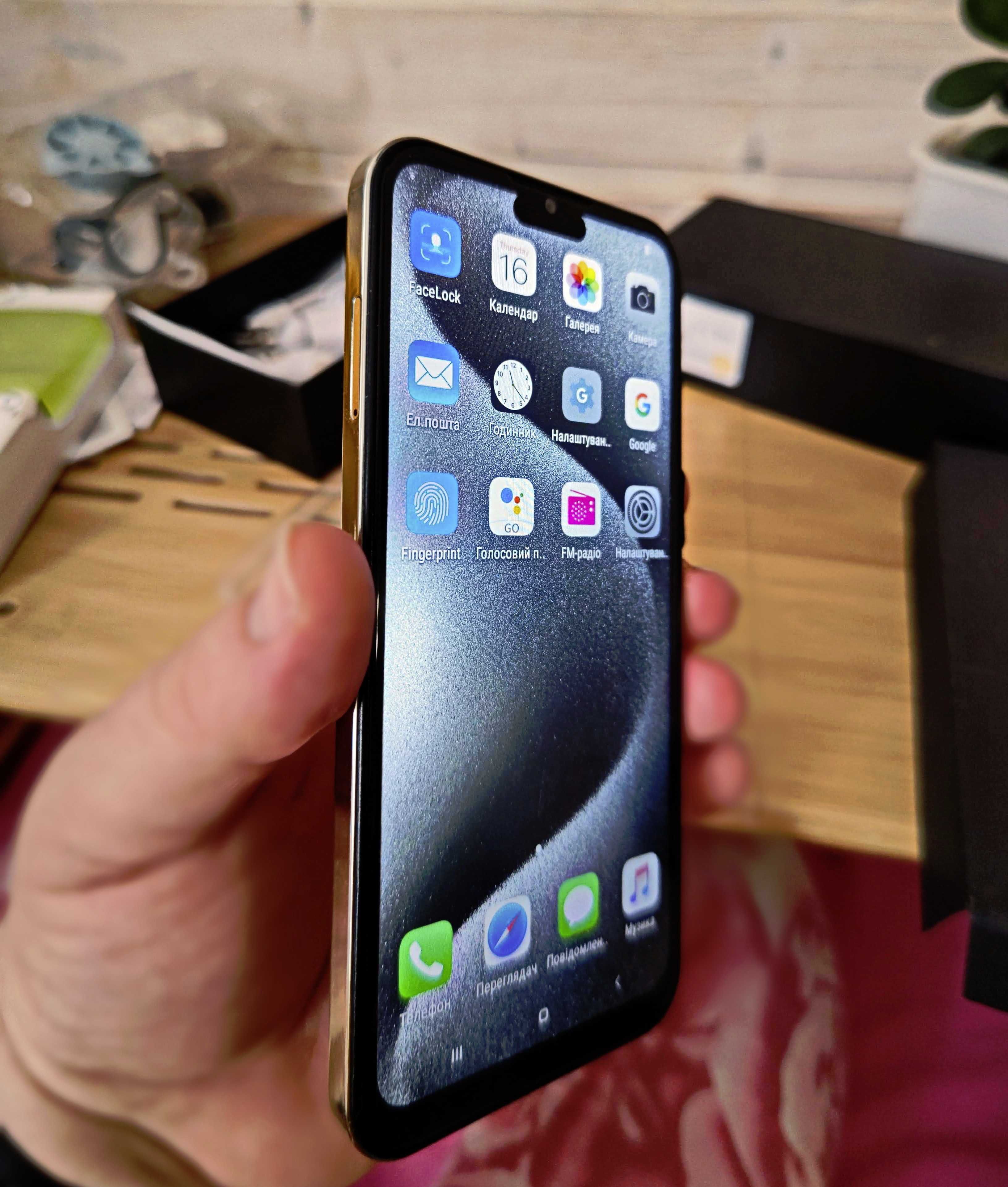 НАЙНИЖЧА ЦІНА A 15Pro Max 16gb 256gb 7.0HD андроїд Apple Iphone 15 Pro