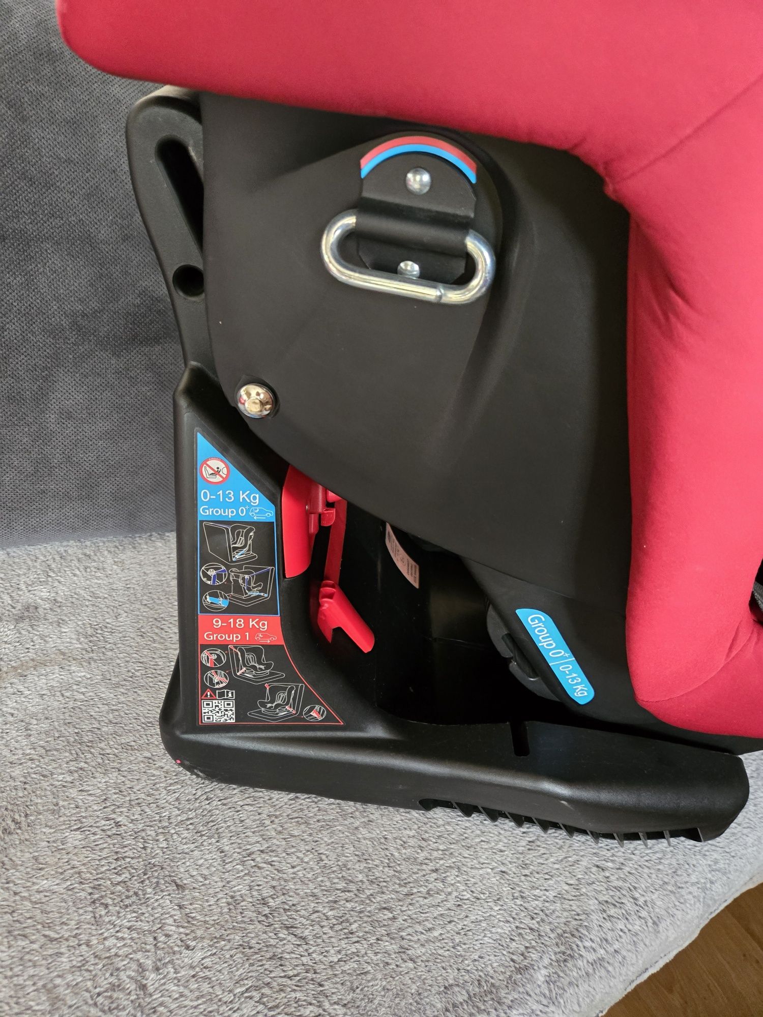 Fotelik samochodowy Chicco cosmo czerwony 0-18kg