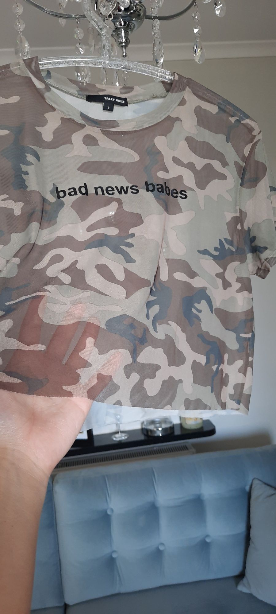 Koszulka przeźroczysta moro Tally Weijl
