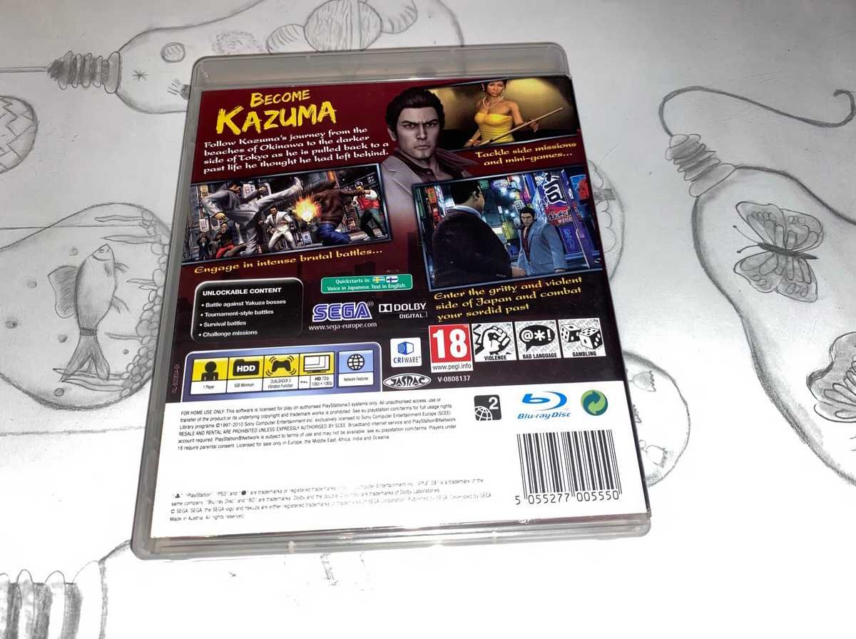 Yakuza 3 Ps3 bez rys
