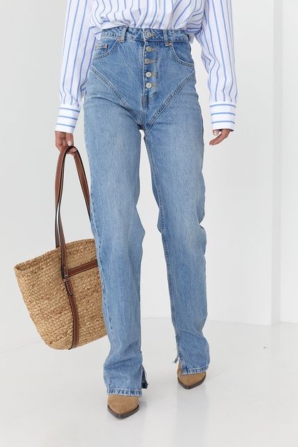 Жіночі джинси імітація білизни 42 розмір ХЛ