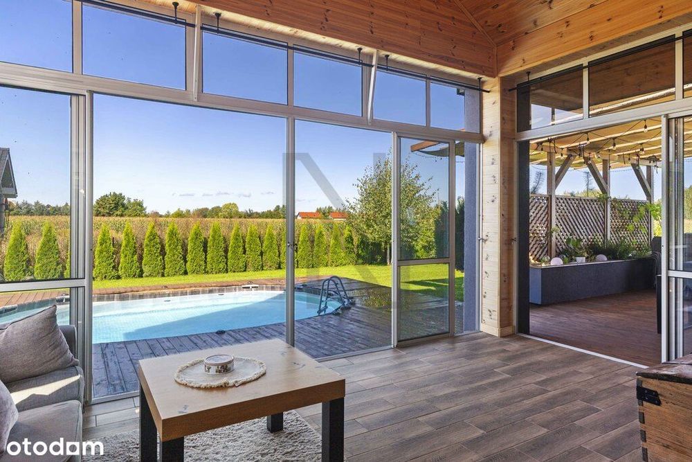 wysoki standard / 185m2 / ogród zimowy + basen /