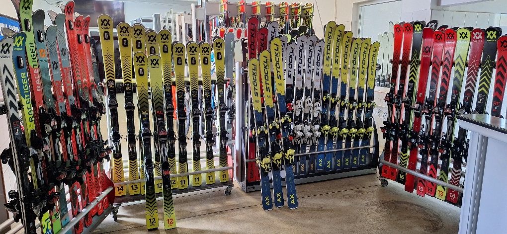 Narty Elan, Atomic,Rossignol, Volkl,hurt,detal