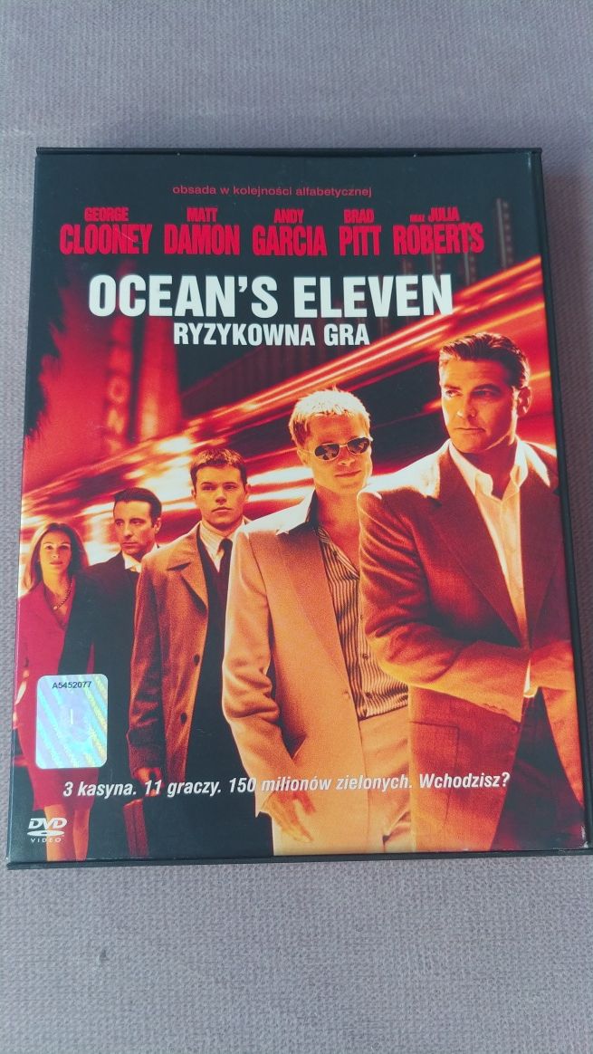 Ocean's Eleven Ryzykowna Gra DVD