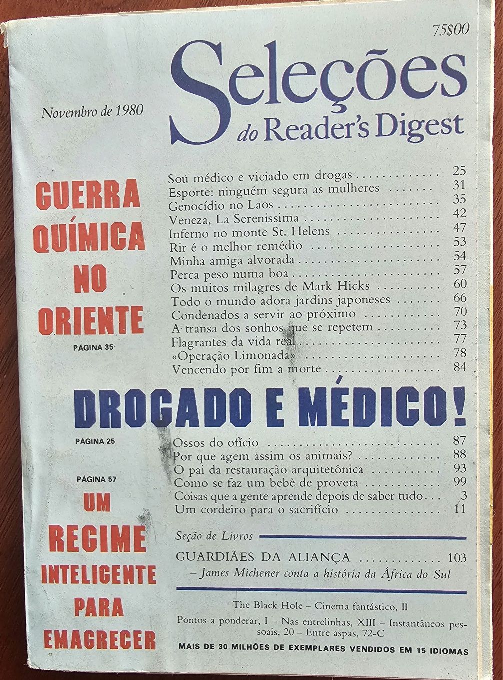 Conjunto de 10 Livros Seleções do Readers Digest