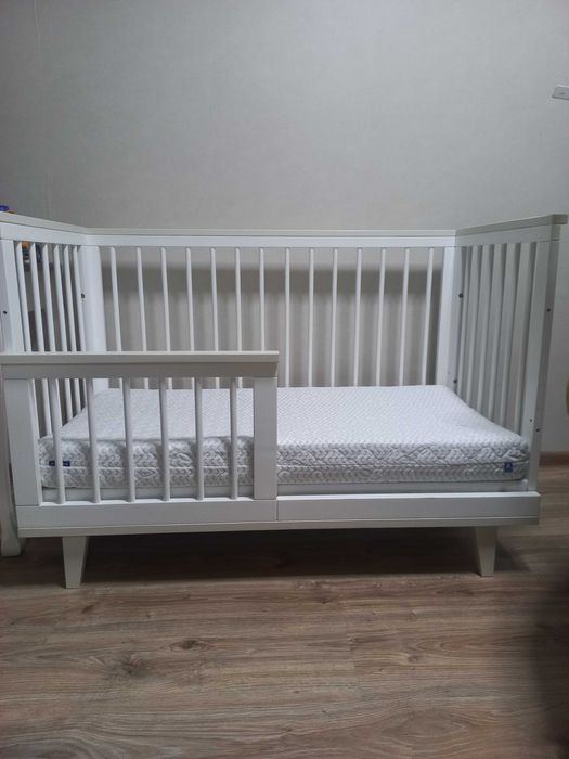 Дитяче ліжечко СВІТІ + матрасик ортопедичний