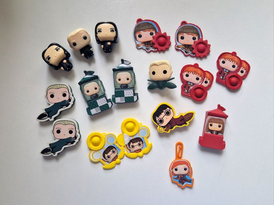 Figurki kinder joy harry potter funko pop snape draco