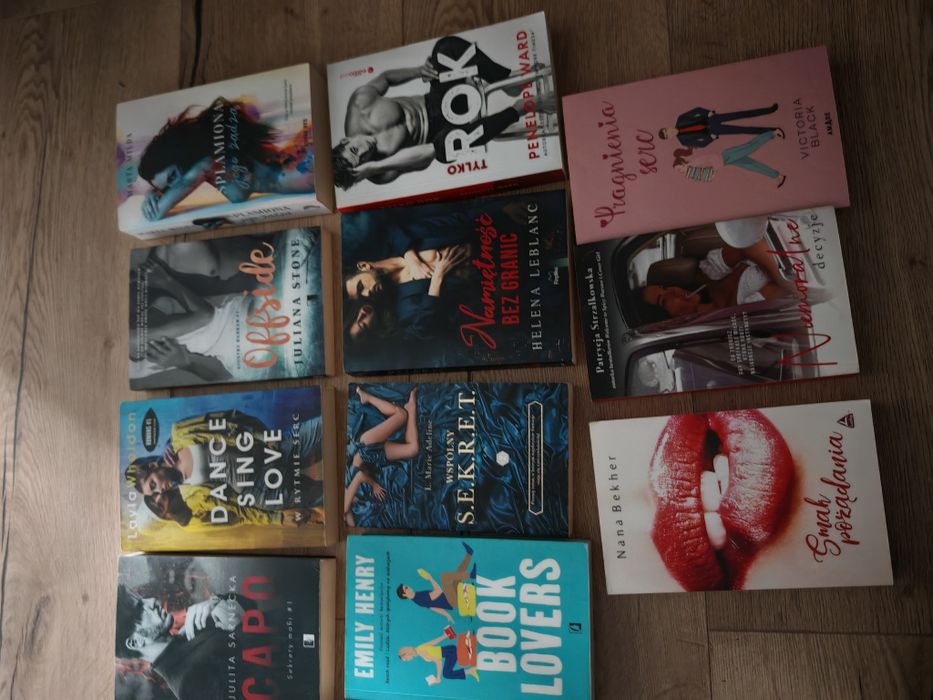 Książki obyczajowe, erotyk do wyboru