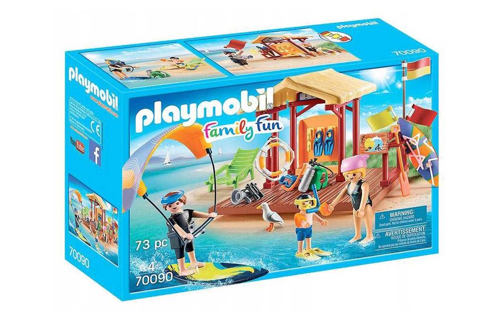 Playmobil kreatywne Klocki Szkółka sportów wodnych 73 ele PREZENT