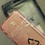 Etui na Alcatel POP 4 Plus / Futerał / Nowy / Różowy
