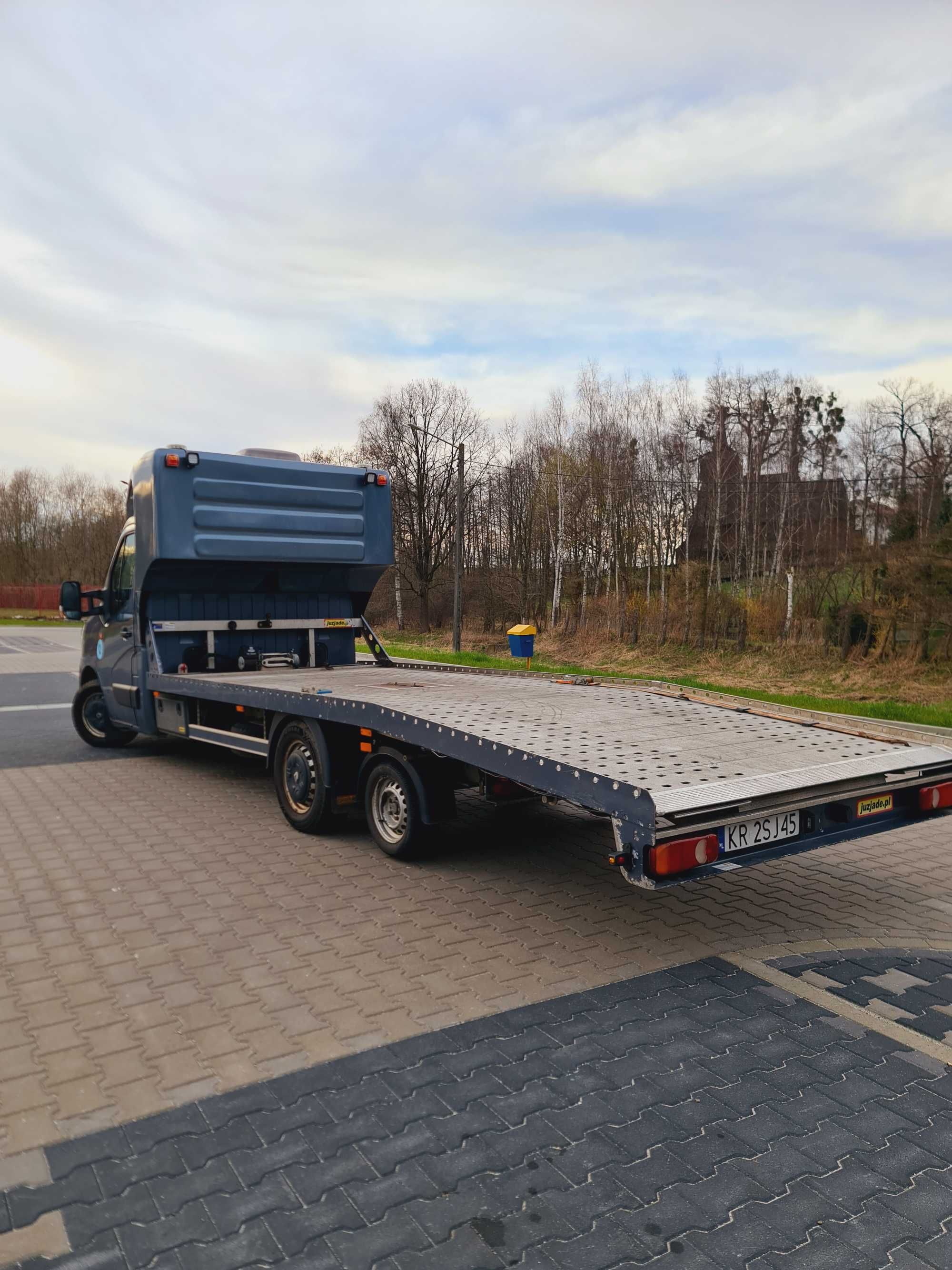 Wynajem Lawety Auto lawety na kat "B" 2000kg ładowności PPP