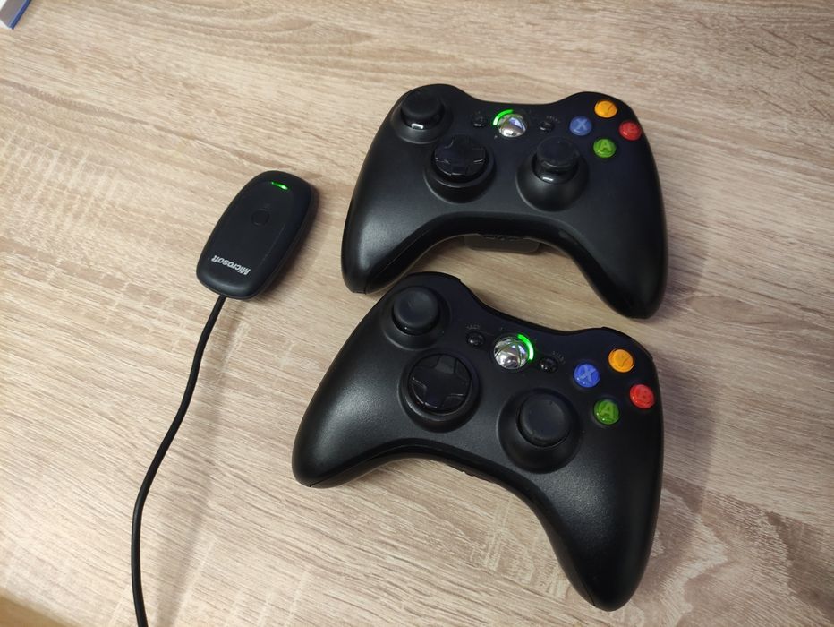 Pad Xbox bezprzewodowy x2, adapter USB  Xbox PC