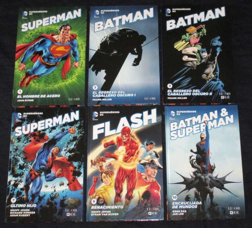 Livros BD SuperHéroes DC Levoir Batman Superman