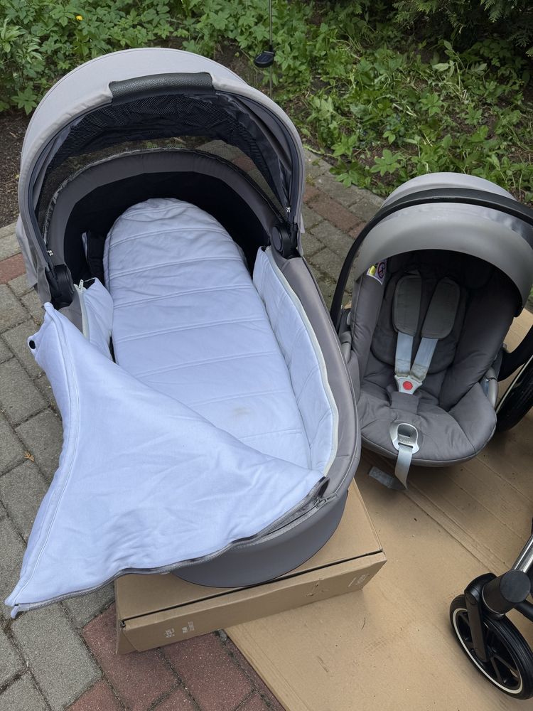 Cybex priam 2.0 soho grey 3w1 dodatki