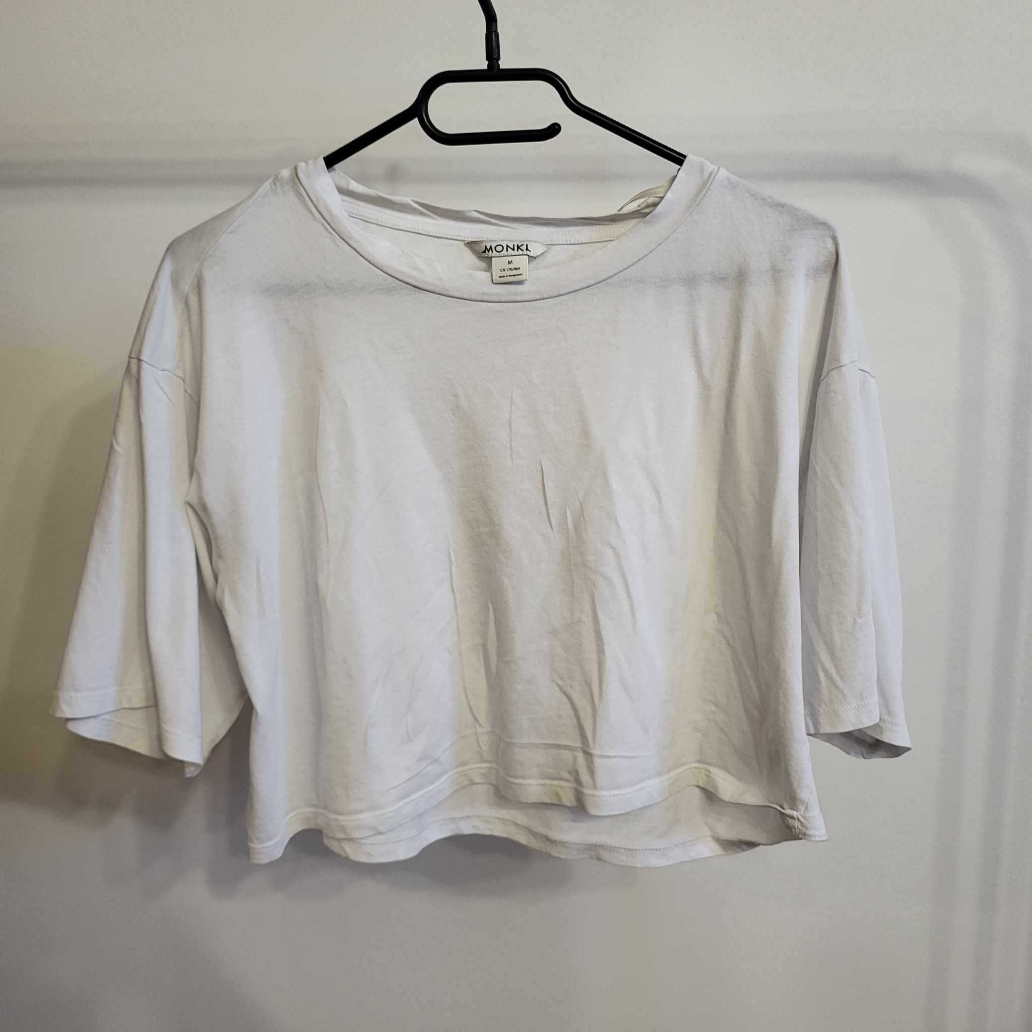 Crop top biały Monki M
