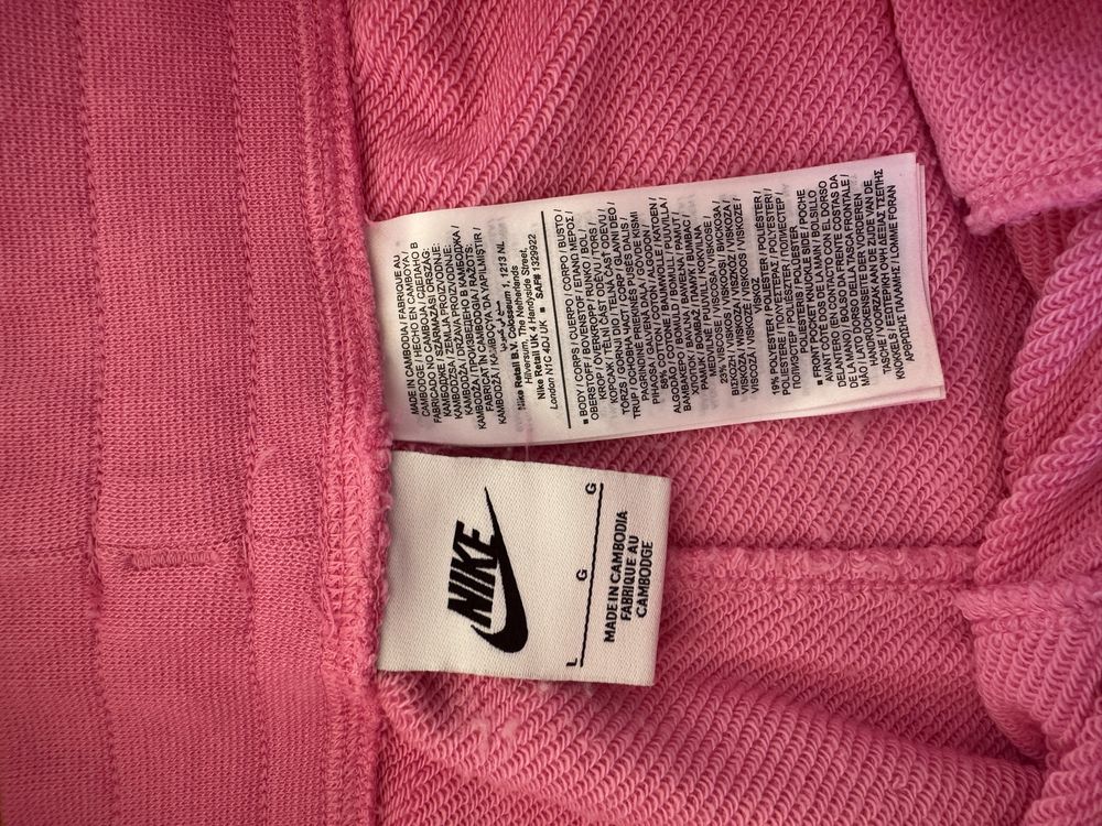 Мужские шорты Nike в розовом цвете, размер L