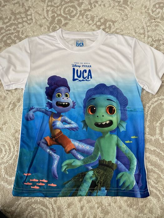 Футболка Pixar до мультфільму Luca