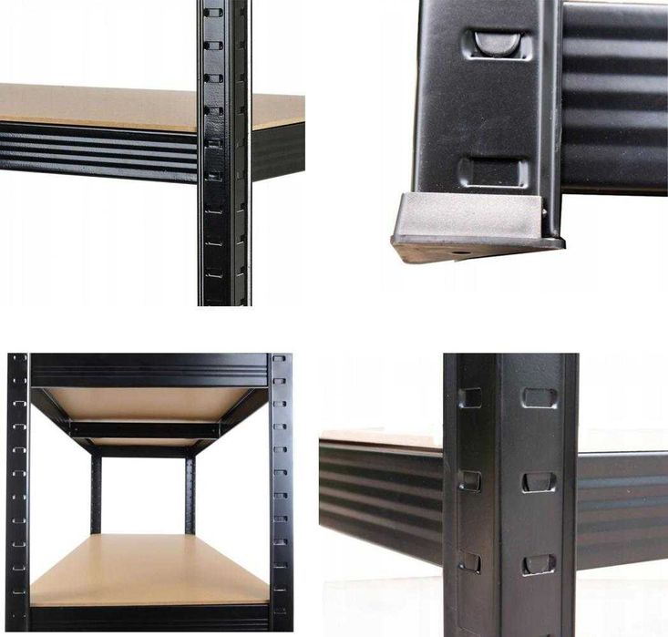 Стелаж металевий 180*90*30 см, 5 полиць (875 кг), стеллаж полки