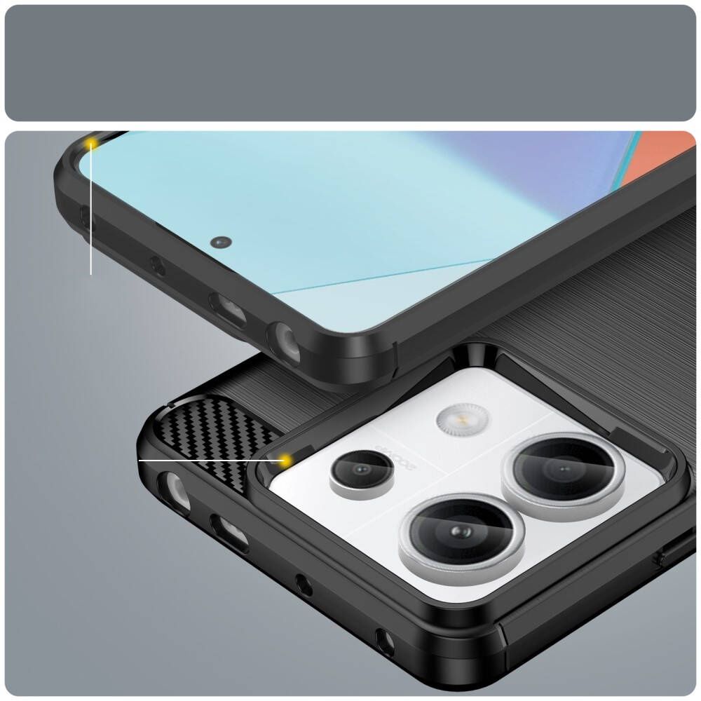Etui do Xiaomi Redmi Note 13 Pro 5G Carbon Case Obudowa Pokrowiec
