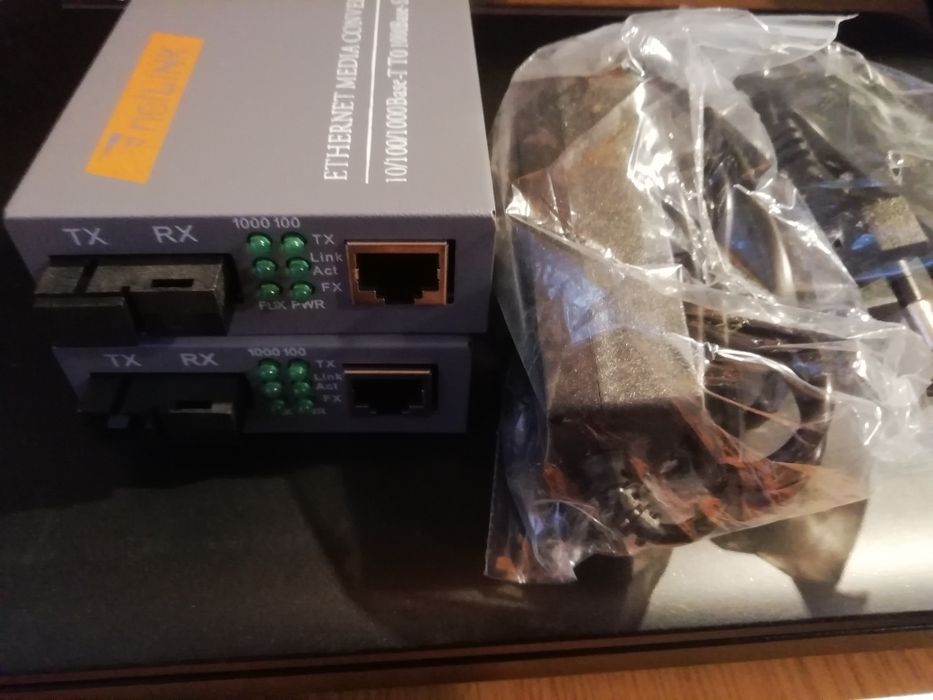 Медіаконвертер HTB-GS-03 A/B 10/100/1000 Mb, 20km Sc порт (Пара)