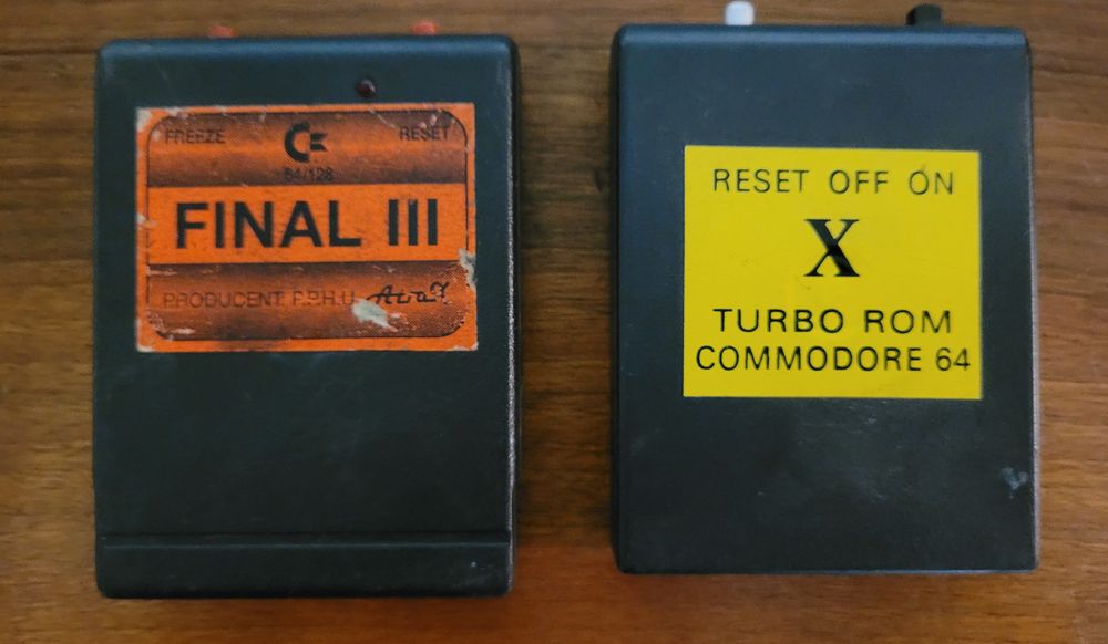 Commodore 64 dyskietki FINAL3 Turbo Rom