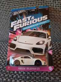 Hot Wheels Porsche 718 Cayman GT4 Fast Furious