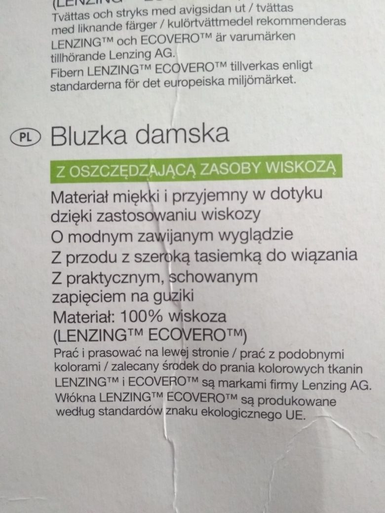 Bluzka damska wiskoza