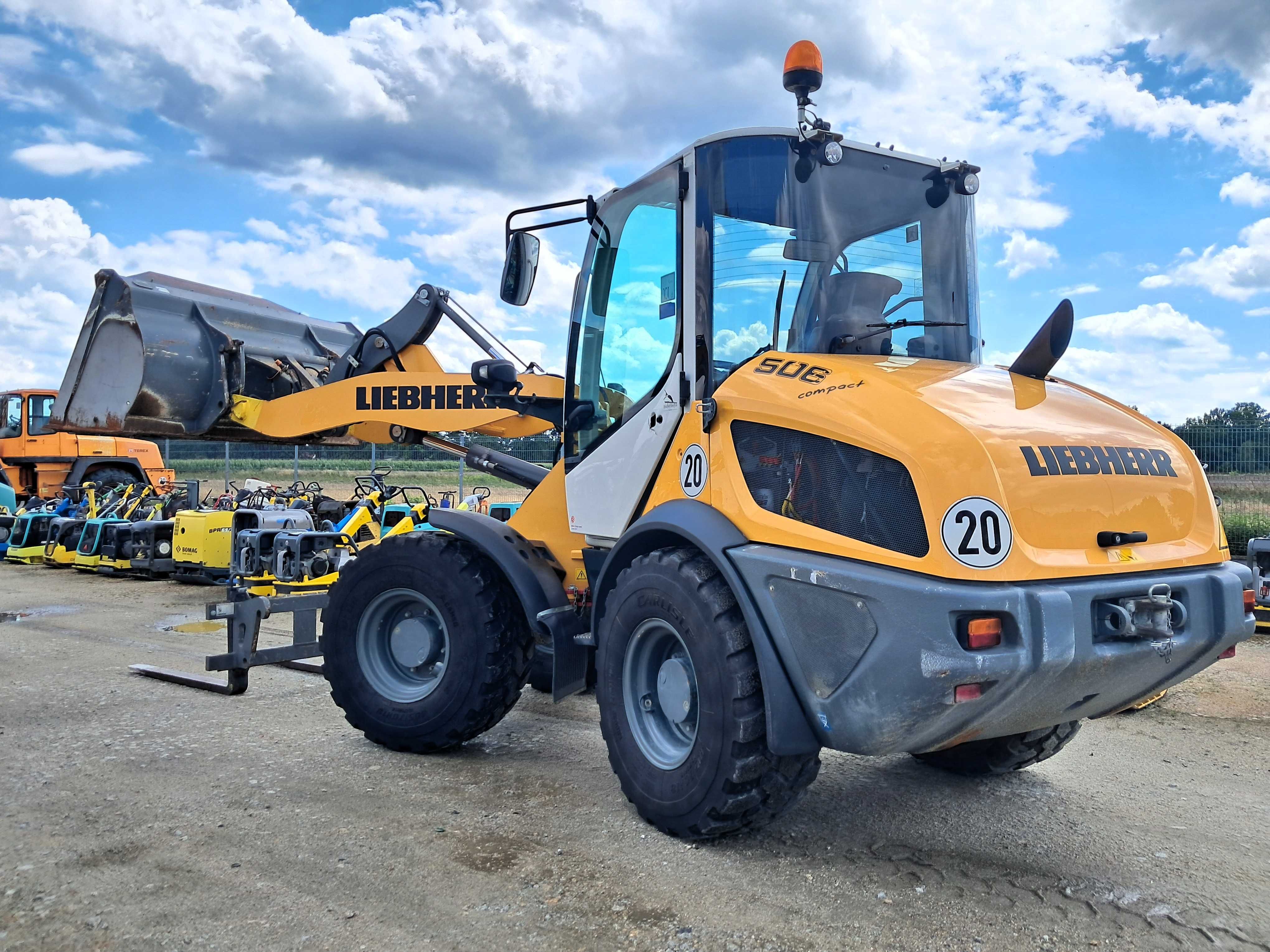 Ładowarka Kołowa LIEBHERR 506 Compact / 18r! / 6.3t! / 507 508 KRAMER