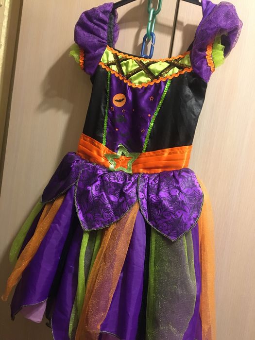 Платье на Хеллоуин для девочки