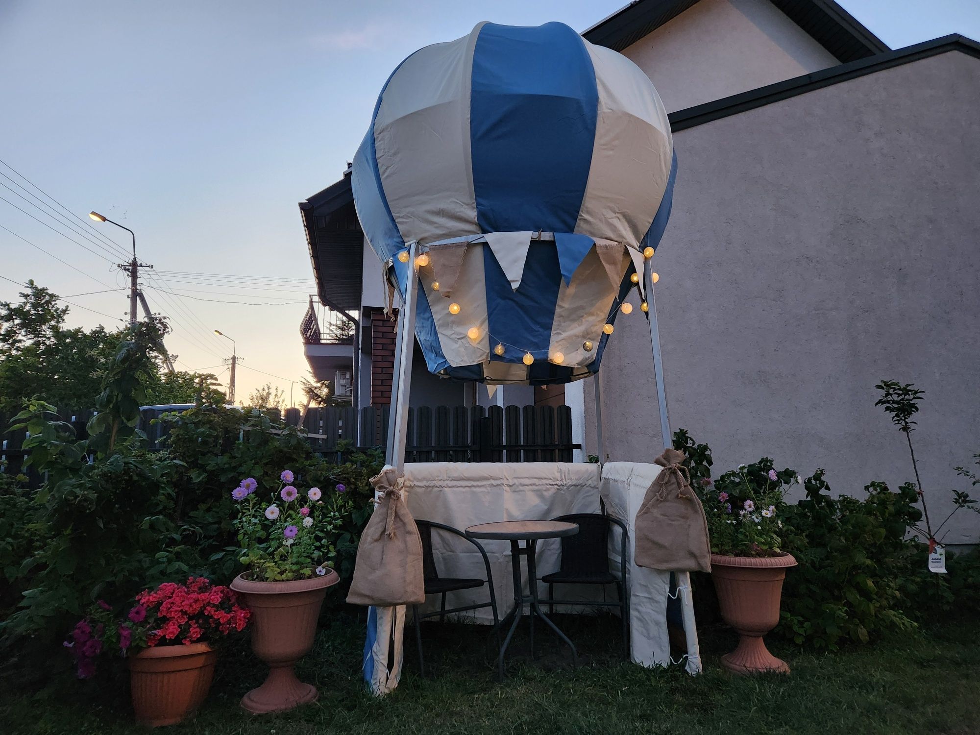 Wielki Balon Dekoracyjny 3,4m - na Eventy, śluby lub do ogrodu