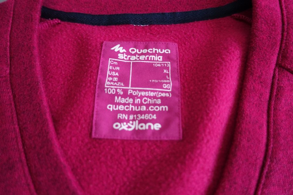Bluza w kolorze malinowym, rozm.L/XL