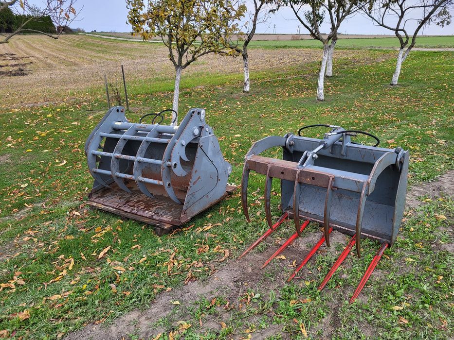 Miniładowarka Weidemann Schaffer Łyżko Krokodyl  Krokodyl