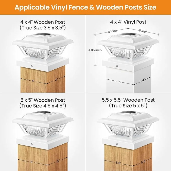 Solar Світильники на сонячних панелях набір 4 шт.