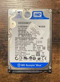 Dysk HDD WD Blue 2,5” 320GB 5400RPM (WD3200BEVT)