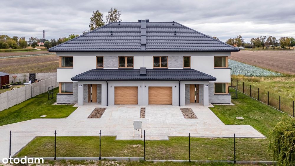 Dom w zabudowie bliźniaczej, działka 550m2