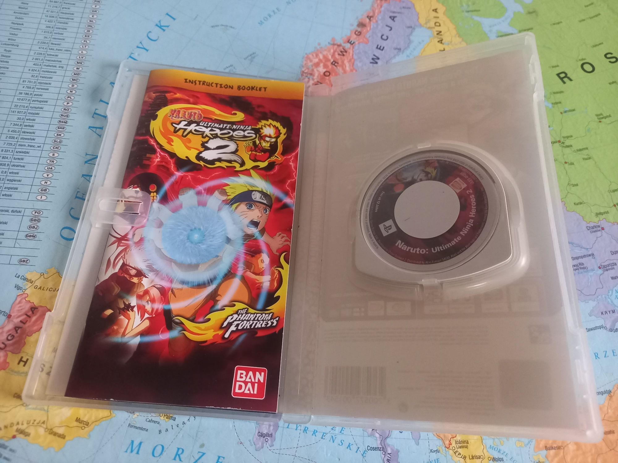 Gra Sony psp Naruto ultimate ninja Heroes 2