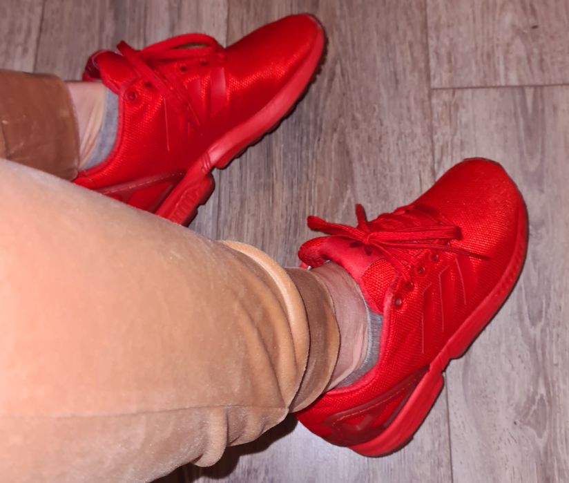 Adidas zx flux czerwone 36.5 rozmiar wkładka 22.5 cm