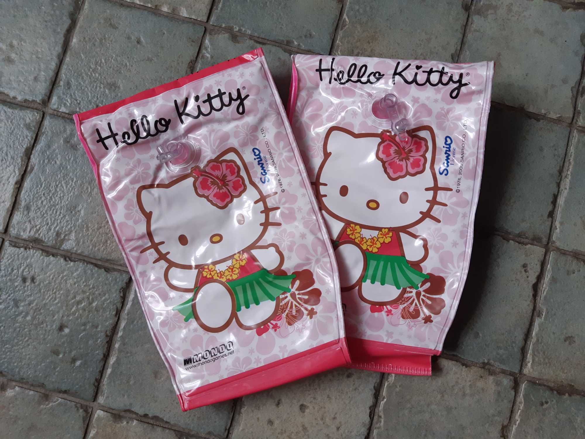 PŁYWACZKI HELLO KITTY różowe dla dziewczynki