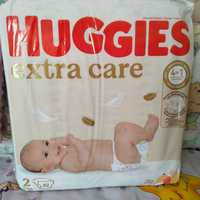 Памперси HUGGIES extra care 2/82