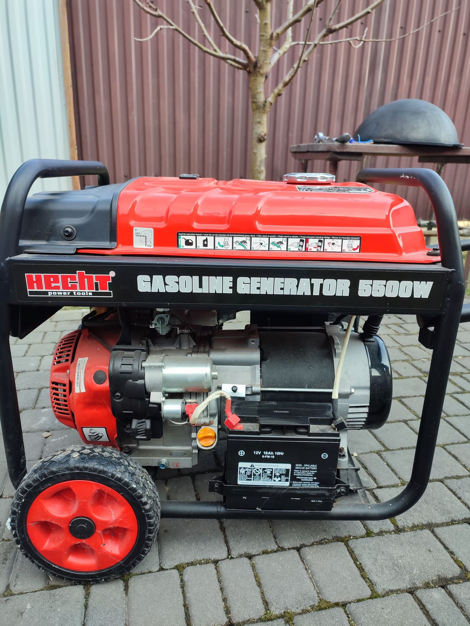 Генератор Чехія  HETCH GG 5500