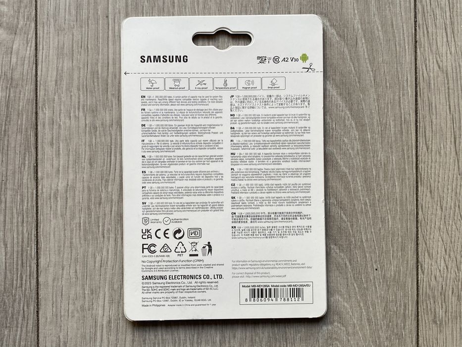 Nowa Karta Samsung PRO Plus microSDXC 128GB U3 A2 V30