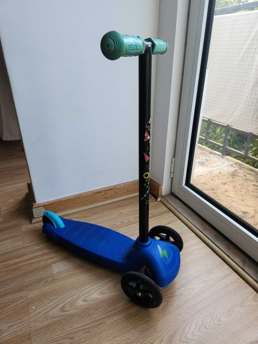 Trotinete infantil azul