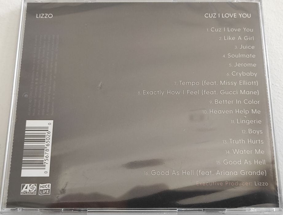 Lizzo - Cuz I Love You CD Novo