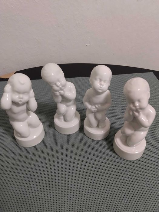 Porcelanowe figurki dzieci Bing & Grondahl