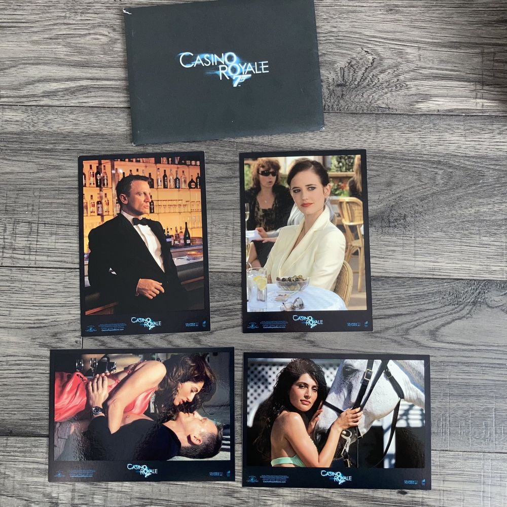 James Bond 007 - Casino Royale- zdjęcia/karty  promocyjne
