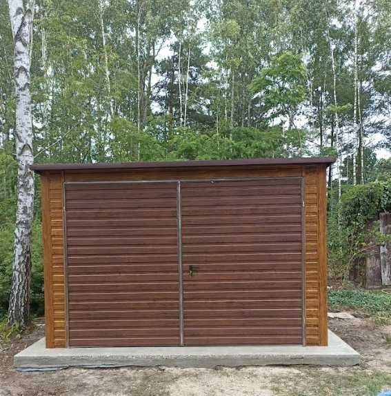 Garaż blaszany 3,5x5, solidna konstrukcja, raty