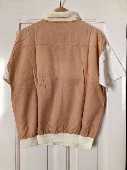 Polo vintage geométrico